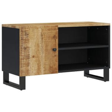 Vidaxl TV omarica 80x33x46 cm trden mangov les in inženirski les