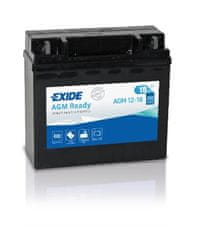 Exide AGM12-18 akumulator za motor, 18 Ah, D+, 250 A(EN), 180 x 75 x 165 mm