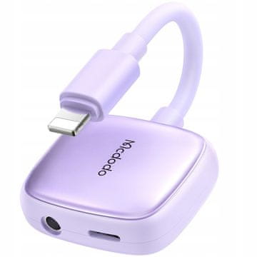 Mcdodo MCDODO ADAPTER LIGHTNING MINI JACK 3,5 MM KABEL ZA IPHONE 13 14