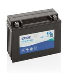 Exide AGM12-23 akumulator za motor, 21 Ah, D+, 350 A(EN), 205 x 90 x 165 mm