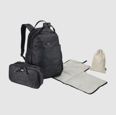 Thule previjalni nahrbtnik, črn