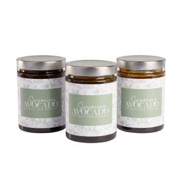 ROOSTERCARE Pasta za depilacijo SugaringAVOCADO 575ml 3-set