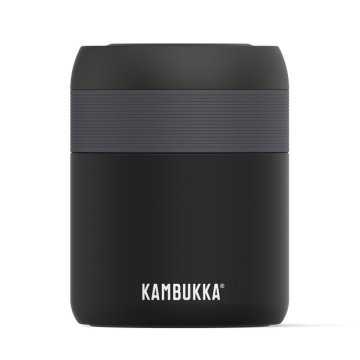 Kambukka Termos za večerjo Kambukka Bora 600 ml - Mat Črna, nepremočljiv, vakuumsko izoliran, za vročo/hladno hrano