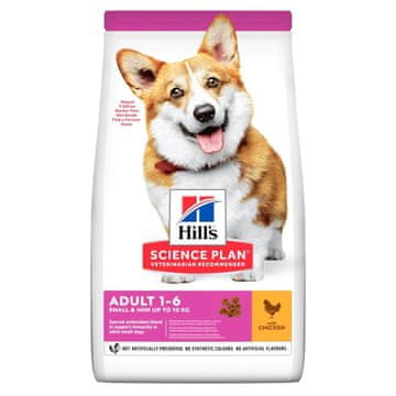 shumee HILL'S SP CANINE ADULT MAIL & MINI CHICKEN 6 KG