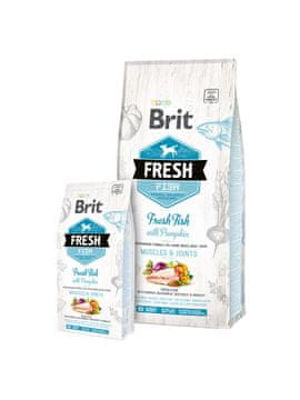 Brit Brit Fresh Fish with Pumpkin Adult Large Muscles & Joints hrana za pse 12 kg