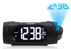 Blaupunkt Blaupunkt CRP9BK radio ura s projektorjem, LED zaslon, FM radio, črna, baterijski in AC vir napajanja