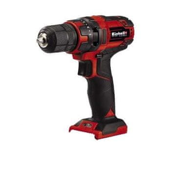 Einhell Brezžični vrtalnik AKU TC-CD 18/35 Li-Solo EINHELL, črn/rdeč, 21 nastavitve navora, 35 N⋅m, 18 V, lithium-ion baterija.