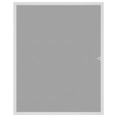 Vidaxl Komarnik za okna bel 80x100 cm