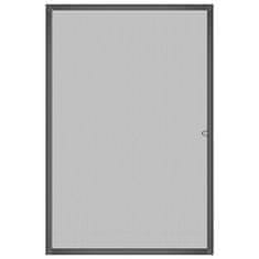Vidaxl Komarnik za okna antraciten 80x120 cm
