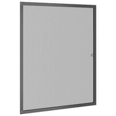 Vidaxl Komarnik za okna antracit 80x100 cm