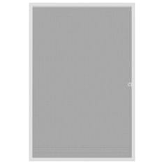 Vidaxl Komarnik za okna bel 90x120 cm