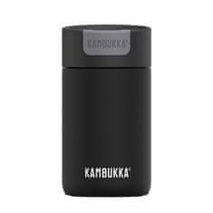 Kambukka Kambukka Olympus 300ml termovka Jet Black - zadržuje toploto do 6h, hladno do 11h, brez puščanja, enostavno čiščenje