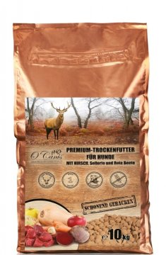 slomart O'CANIS suha pražena hrana za pse z okusom jelena - 10 kg