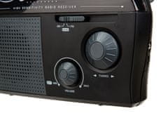 Adler Prenosni radio Adler AD 1119 z analognim tunerjem, črn, delovanje na AC in baterije, AM in FM pasovi, AUX vhod, 24-urna dostava