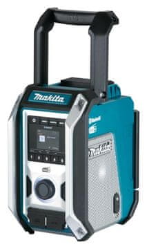 MAK Makita DMR115 delovno mesto radio DAB/FM/Bluetooth, 12/14,4/18V, črna/modra
