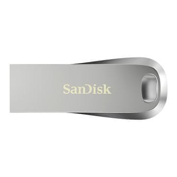 SanDisk SanDisk Ultra Luxe USB ključek 32 GB, USB Type-A 3.2 Gen 1, srebrna barva, hitrosti branja do 150 MB/s, brez pokrovčka