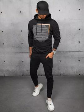 Dstreet Moški komplet Topden črna