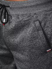 Dstreet Moške kratke športne hlače Woenang temno siva XL