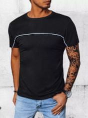 Dstreet Moška majica s kratkimi rokavi Dorje črna XXL
