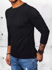 Dstreet Moška majica z dolgimi rokavi Nyandak črna XXL