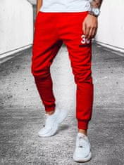 Dstreet Moške športne hlače Hiore rdeča XXL