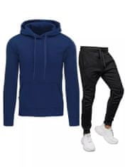 Dstreet Moška športna obleka Jamyang črno-modra XL