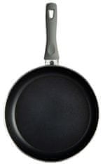 Ballarini Frying pan BALLARINI 75003-049-0, vse namenjeno, aluminij, črna, 24 cm, primerno za vse vrste štedilnikov, lahka za čiščenje