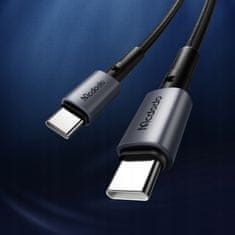 Mcdodo MCDODO USB-C KABEL ZA HITRO POLNJENJE ZA SAMSUNG APPLE USB TIPA C 3A 65W 1M