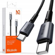Mcdodo MCDODO USB-C KABEL ZA HITRO POLNJENJE ZA SAMSUNG APPLE USB TIPA C 3A 65W 1M