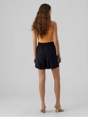 Vero Moda Ženske kratke hlače VMCARMEN Loose Fit 10278931 Black (Velikost XS)