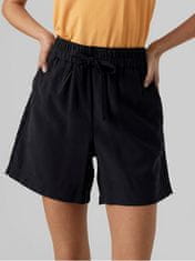 Vero Moda Ženske kratke hlače VMCARMEN Loose Fit 10278931 Black (Velikost XS)