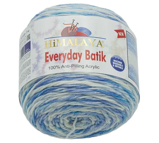 Himalaya EVERYDAY BATIK - 140g / 350 m - modra, bela