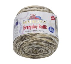 Himalaya EVERYDAY BATIK - 140g / 350 m - bež, rjava