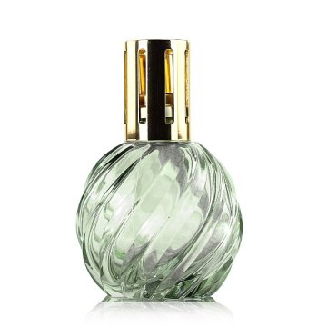 Ashleigh & Burwood Majhna katalitična svetilka SPIRAL GREEN steklo zelena
