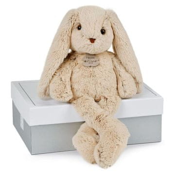 Doudou Histoire d´Ours Plišasti prijatelj - bež zajec 40 cm