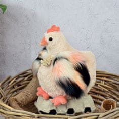 Doudou Histoire d'Ours Plišasta kokoš bež 20 cm