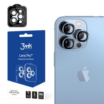 shumee Apple iPhone 13 Pro/13 Pro Max - zaščita leč 3mk Pro, modra