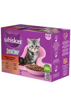 Whiskas Kapsule . Core Junior izbor v soku 12x85g