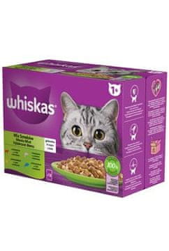 Whiskas žepni Core mix izbor v želeju 12x85g