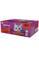 Whiskas Kapsule . Jedro klas.izbor š. 80x85g