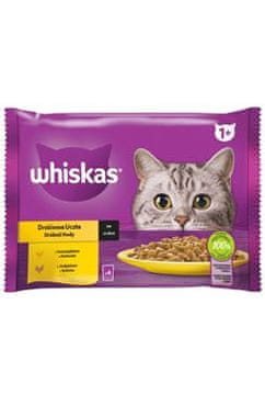 Whiskas Kapsule . Jedro perutnine v soku 4x85g