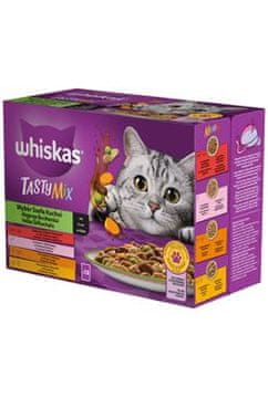 Whiskas Kapsule . Tasty Mix Chef's Choice v soku 12x85g