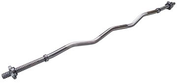 ACRAsport fitnes utežna palica, zvita, EZ 1200/25 mm