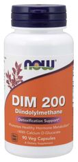 NOW Foods DIM 200 Diindolylmethane, 90 zeliščnih kapsul