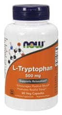 NOW Foods L-triptofan 500 mg, 60 zeliščnih kapsul