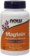 NOW Foods Magtein Magnesium (magnezijev L-treonat), 90 rastlinskih kapsul