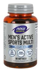 NOW Foods Men's Active Sports Multi (multivitamin za aktivne moške), 90 mehkih kapsul