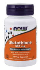 NOW Foods Glutation, reduciran, 500 mg, 30 rastlinskih kapsul