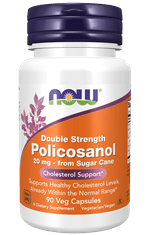 NOW Foods Policosanol 20 mg, 90 zeliščnih kapsul