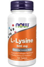 NOW Foods L-lizin (L-lizin), 500 mg, 100 tablet